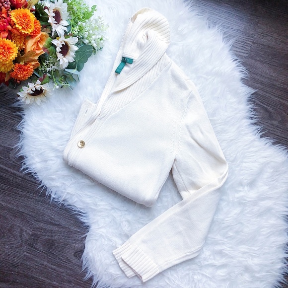 Ralph Lauren Sweaters - RALPH LAUREN KNIT CARDIGAN SWEATER